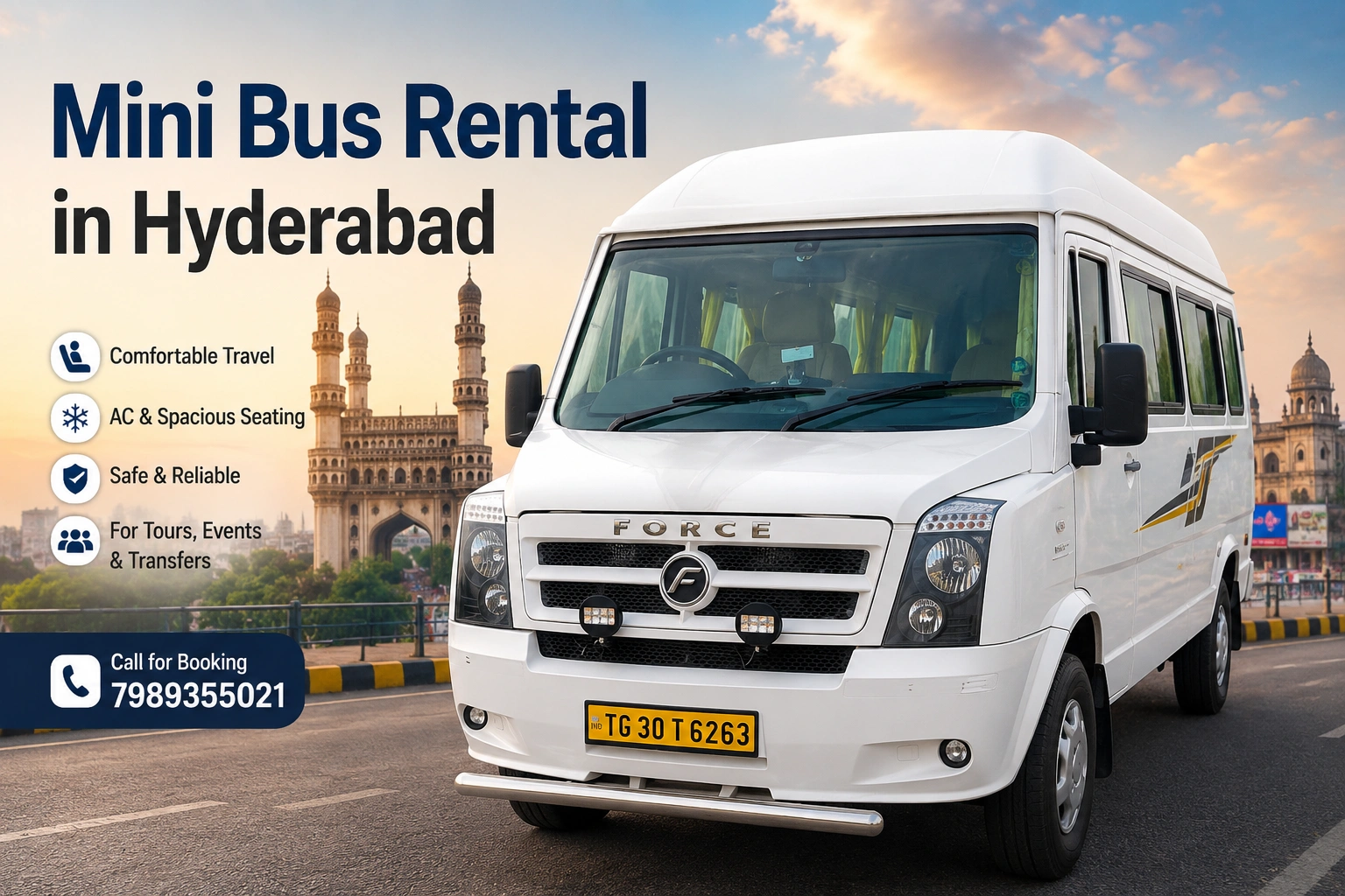 12 Seater Tempo Traveller